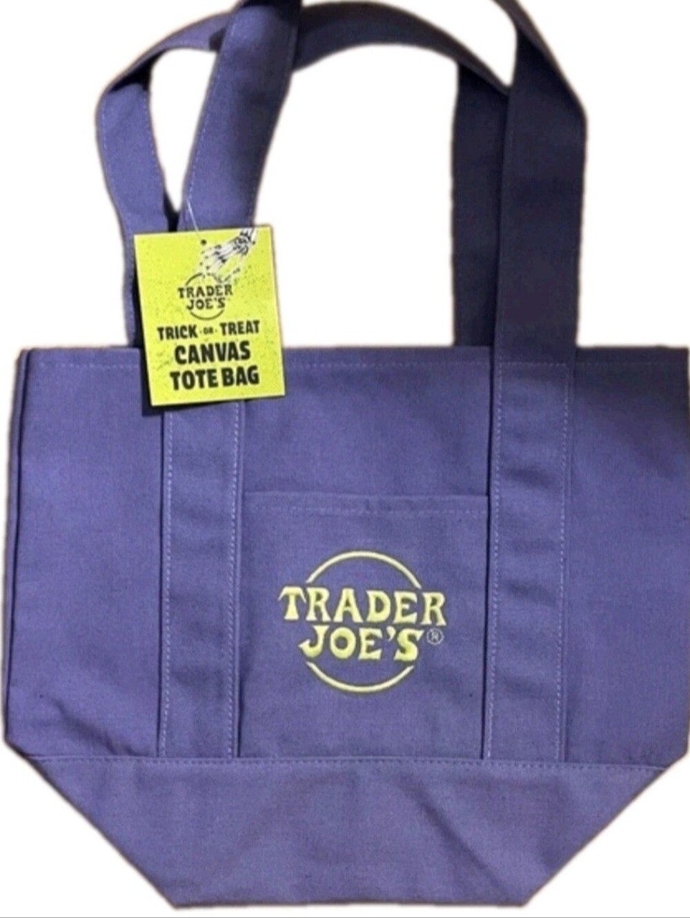 Trader Joe's Limited Edition Mini Trick-or-Treat Tote Purple NWT
